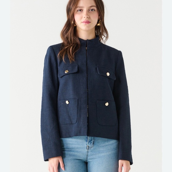 Zara navy jacket - Picture 2 of 7